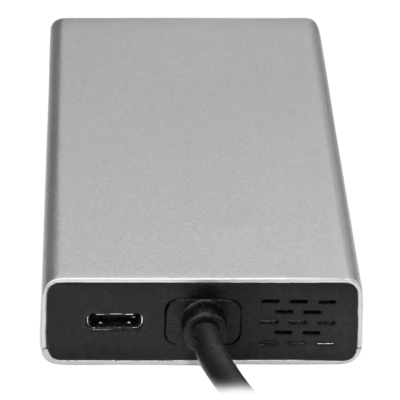 StarTech.com USB-C kelių prievadų adapteris – USB-C kelioninis dokas su 4K HDMI, 60W PD, GbE, 2x USB-A 3.0 – nešiojamas mini USB-C dokas nešiojamam kompiuteriui