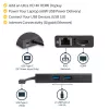 StarTech.com USB-C kelių prievadų adapteris – USB-C kelioninis dokas su 4K HDMI, 60W PD, GbE, 2x USB-A 3.0 – nešiojamas mini USB-C dokas nešiojamam kompiuteriui