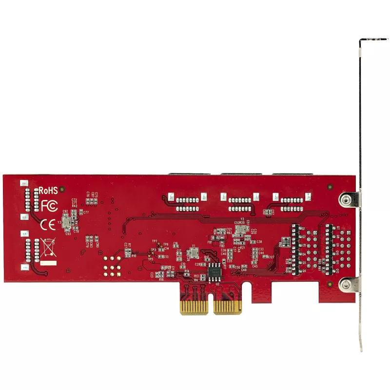 StarTech.com 10 prievadų PCIe SATA III 6Gbps plokštė, ASM1062, ne RAID, žemo/viso profilio
