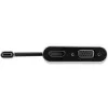 StarTech.com USB-C į VGA ir HDMI adapteris – 2-in-1 – 4K 30Hz – Kosminė pilka