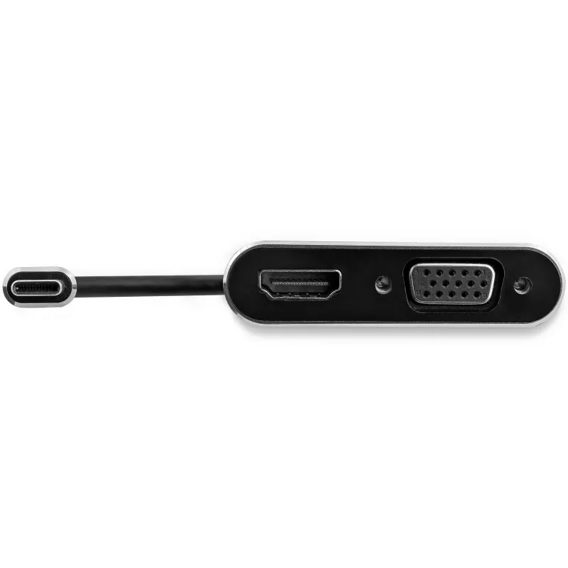 StarTech.com USB-C į VGA ir HDMI adapteris – 2-in-1 – 4K 30Hz – Kosminė pilka