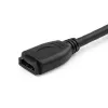 StarTech.com 15 cm HDMI prailginimo kabelis – HDMI 2.0, 4K 60Hz, vyriška–moteriška jungtis
