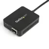 StarTech.com USB 3.0 į šviesolaidžio keitiklis - Kompaktiškas USB į atvirą SFP adapteris - USB į Gigabit tinklo adapteris - USB 3.0 šviesolaidžio adapteris, suderinamas su daugiamodžiu (MMF) ir vienmodžiu (SMF) pluoštu