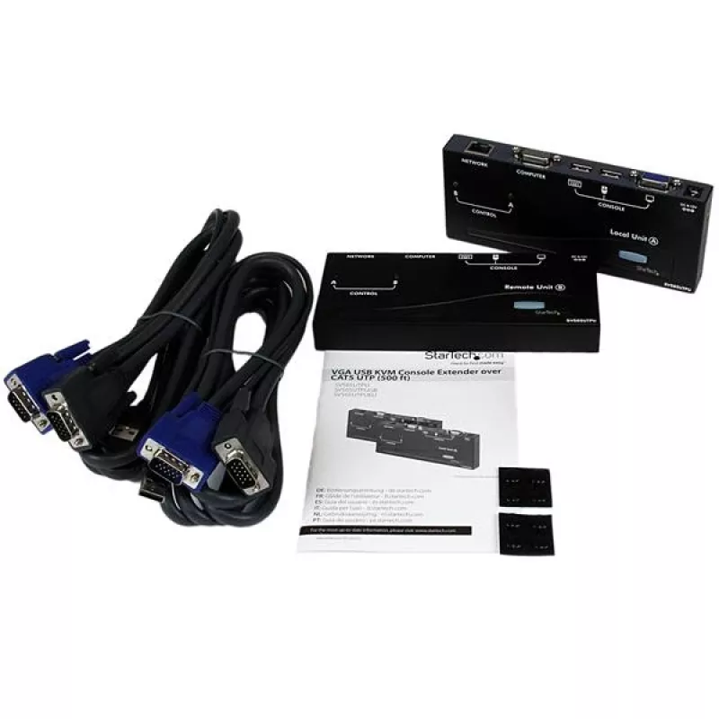 StarTech.com USB VGA KVM konsolės prailgintuvas per CAT5 UTP (150 m)