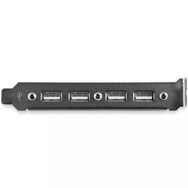 StarTech.com 4 prievadų USB A lizdinės plokštės adapteris, 0,286 m