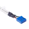 StarTech.com 4 prievadų USB A lizdinės plokštės adapteris, 0,286 m