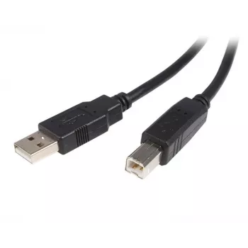 StarTech.com 2m USB 2.0 A-B laidas - vyriški jungtys, juodas