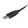StarTech.com 2m USB 2.0 A-B laidas - vyriški jungtys, juodas