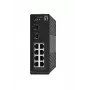 Valdomas jungiklis LevelOne Hilbert 10 prievadų pramoninis Gigabit PoE Smart Lite Switch