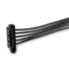 StarTech.com PYO4SATA SATA maitinimo daliklio adapterio laidas, 1x SATA 15 kontaktų į 4x SATA, 0,4 m