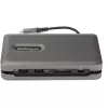 StarTech.com USB-C kelių prievadų adapteris – USB-C į 4K 60Hz HDMI 2.0 – 2 prievadų 10Gbps USB šakotuvas – 100W Power Delivery perdavimas – GbE – SD/MicroSD – USB Type-C mini dokas – 10 colių laidas