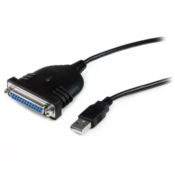 StarTech.com 6 pėdų USB į DB25 lygiagretųjį spausdintuvo adapterio kabelis - M/F