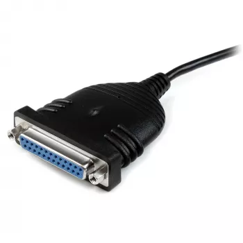 StarTech.com 6 pėdų USB į DB25 lygiagretųjį spausdintuvo adapterio kabelis - M/F