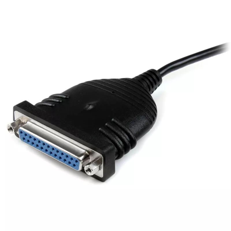 StarTech.com 6 pėdų USB į DB25 lygiagretųjį spausdintuvo adapterio kabelis - M/F