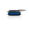 StarTech.com 6 pėdų USB į lygiagretųjį spausdintuvo adapteris – vyriškas/vyriškas, juodas