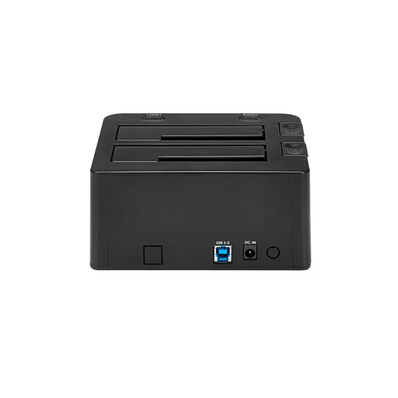 StarTech.com SDOCK2U33 Dviejų diskų USB 3.0 į SATA kietojo disko dokas, išorinis 2,5/3,5 colio SATA I/II/III SSD/HDD dokas su karšto keitimo funkcija