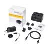 StarTech.com SDOCK2U33 Dviejų diskų USB 3.0 į SATA kietojo disko dokas, išorinis 2,5/3,5 colio SATA I/II/III SSD/HDD dokas su karšto keitimo funkcija