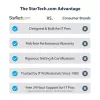 StarTech.com 4 prievadų 2,5 Gbps NBASE-T PCIe tinklo plokštė, Intel I225-V, keturių prievadų kompiuterio tinklo plokštė, kelių gigabitų NIC, PCI Express serverio LAN plokštė, stalinio kompiuterio Ethernet sąsaja