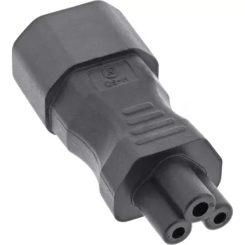 InLine maitinimo adapteris IEC 60320 C14 / C5, 3 kontaktų, IEC įrenginiui / nešiojamam kompiuteriui