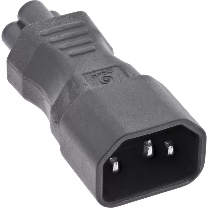 InLine maitinimo adapteris IEC 60320 C14 / C5, 3 kontaktų, IEC įrenginiui / nešiojamam kompiuteriui