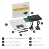 StarTech.com Dvigubo lizdo M.2 SATA SSD korpusas su RAID ir USB 3.1 (10 Gbps)