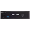 StarTech.com 2 prievadų HDMI KVM jungiklis – vienas monitorius 4K 60Hz Ultra HD HDR – stalinis HDMI 2.0 KVM su 2 prievadų USB 3.0 šakotuvu (5Gbps) ir 4x USB 2.0 HID, garsu, sparčiaisiais klavišais – TAA