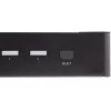StarTech.com 2 prievadų HDMI KVM jungiklis – vienas monitorius 4K 60Hz Ultra HD HDR – stalinis HDMI 2.0 KVM su 2 prievadų USB 3.0 šakotuvu (5Gbps) ir 4x USB 2.0 HID, garsu, sparčiaisiais klavišais – TAA