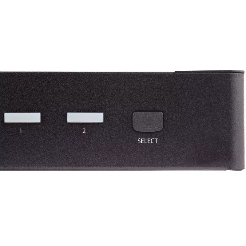 StarTech.com 2 prievadų HDMI KVM jungiklis – vienas monitorius 4K 60Hz Ultra HD HDR – stalinis HDMI 2.0 KVM su 2 prievadų USB 3.0 šakotuvu (5Gbps) ir 4x USB 2.0 HID, garsu, sparčiaisiais klavišais – TAA