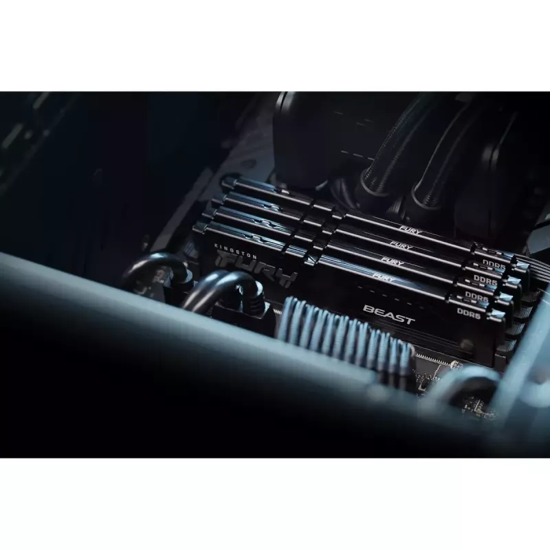 Atminties modulis Kingston FURY Beast 8GB DDR5 5600MT/s CL36 DIMM Juoda