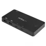 StarTech.com 2 prievadų USB-C KVM jungiklis - 4K 60Hz HDMI - kompaktiškas dviejų prievadų UHD USB Type C stalinis mini KVM jungiklis su USB-C laidais - maitinamas iš USB - MacBook iPad Pro ThinkPad IdeaPad EliteBook