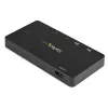 StarTech.com 2 prievadų USB-C KVM jungiklis - 4K 60Hz HDMI - kompaktiškas dviejų prievadų UHD USB Type C stalinis mini KVM jungiklis su USB-C laidais - maitinamas iš USB - MacBook iPad Pro ThinkPad IdeaPad EliteBook