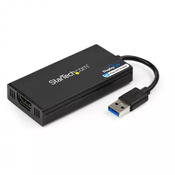 StarTech.com USB 3.0 į HDMI adapteris – 4K 30Hz itin didelė raiška – DisplayLink sertifikuotas – USB Type-A į HDMI monitoriaus adapteris – išorinė vaizdo plokštė – Mac ir Windows