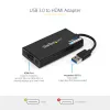 StarTech.com USB 3.0 į HDMI adapteris – 4K 30Hz itin didelė raiška – DisplayLink sertifikuotas – USB Type-A į HDMI monitoriaus adapteris – išorinė vaizdo plokštė – Mac ir Windows