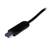 StarTech.com 4 prievadų nešiojamas USB 3.0 šakotuvas su įmontuotu kabeliu - 5Gbps