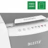 Popieriaus smulkintuvas LEITZ IQ Autofeed Small Office 100, kryžminis pjovimas P-4, 8 lapų, 22 cm padavimas, 34 L krepšelis, pilka