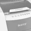 Popieriaus smulkintuvas LEITZ IQ Autofeed Small Office 100, kryžminis pjovimas P-4, 8 lapų, 22 cm padavimas, 34 L krepšelis, pilka