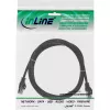 InLine Patch Laidas SF/UTP Cat.5e juodas 3m