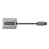 StarTech.com USB-C ausinių skirstytuvas, USB Type C dvigubų ausinių adapteris su mikrofono įėjimu, USB C į 3.5 mm garso adapteris, 24 bitų DAC