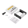 StarTech.com 5.25 colio į 3.5 colio kietojo disko karštojo keitimo lizdas – 3,5 colio SATA/SAS diskams – be dėklo – aliuminis