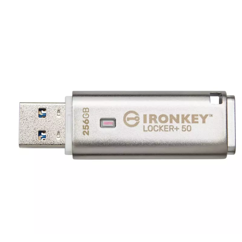 USB atmintukas Kingston 256GB USB-A IronKey Locker Plus 50
