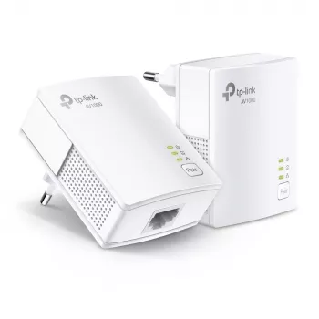 TP-Link TL-PA717KIT AV1000 Powerline adapterių rinkinys 1000 Mbit/s Ethernet LAN Baltas 2 vnt.