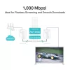 TP-Link TL-PA717KIT AV1000 Powerline adapterių rinkinys 1000 Mbit/s Ethernet LAN Baltas 2 vnt.