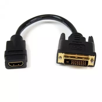 StarTech.com 8 colių HDMI į DVI-D vaizdo adapterio kabelis - HDMI lizdas į DVI kištuką