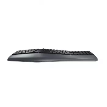 CHERRY KC 4500 ERGO klaviatūra, USB, QWERTY, US anglų, juoda