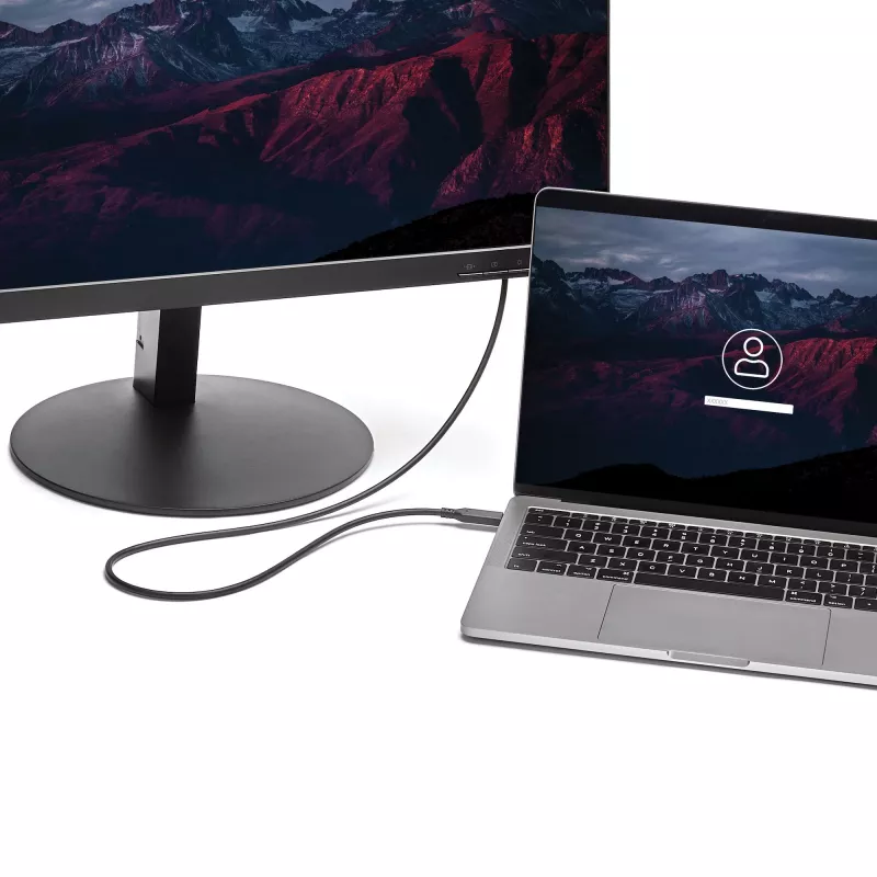 StarTech.com 1 m USB-C į Mini DisplayPort kabelis - 4K 60Hz - Juodas