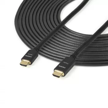 StarTech.com 20m aktyvus HDMI laidas – 4K didelės spartos HDMI laidas su Ethernet – CL2 sertifikuotas montavimui sienoje – 4K 30Hz vaizdas – HDMI 1.4 laidas – HDMI monitoriui, projektoriui, TV, ekranui