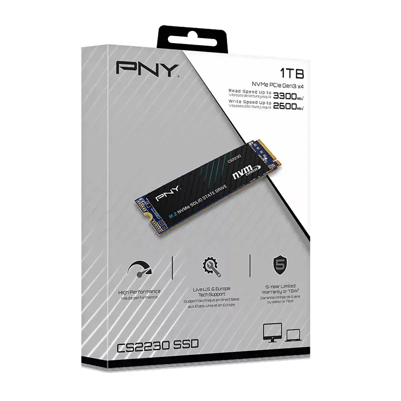 SSD diskas PNY 1 TB M.2 PCI Express 3.0 NVMe CS2230