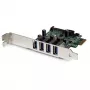 StarTech.com 4 prievadų PCI Express PCIe USB 3.0 valdiklio kortelė su UASP ir SATA maitinimu