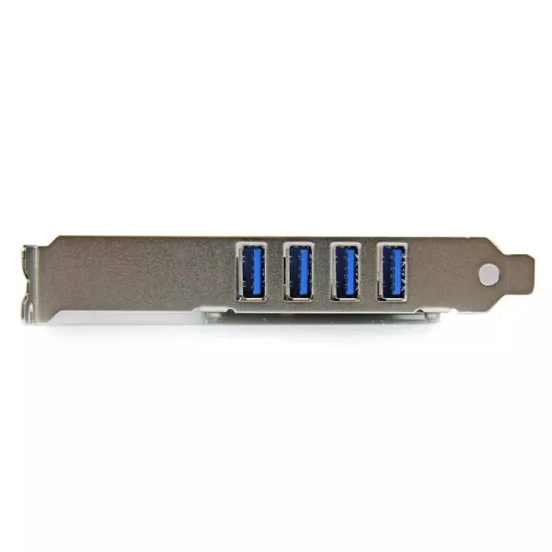 StarTech.com 4 prievadų PCI Express PCIe USB 3.0 valdiklio kortelė su UASP ir SATA maitinimu