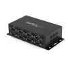 StarTech.com 8 prievadų USB į DB9 RS232 nuoseklus adapteris – pramoninis, tvirtinamas ant DIN bėgio ir sienos